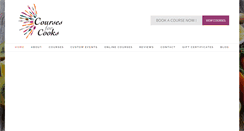 Desktop Screenshot of coursesforcooks.com