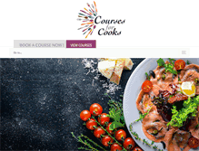 Tablet Screenshot of coursesforcooks.com